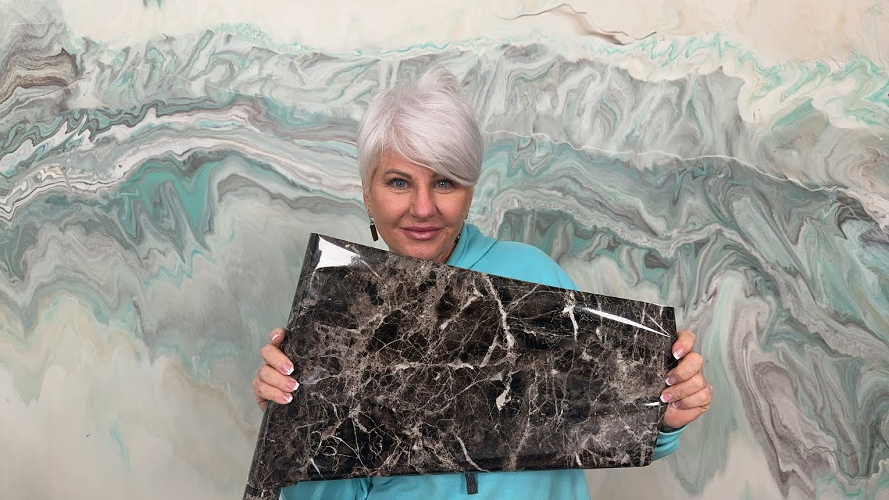 How to make Marble Countertops with Foil