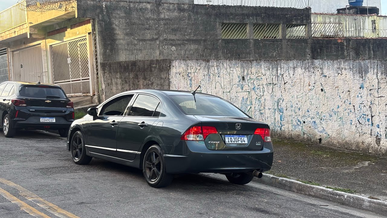 CIVIC MANUAL SÓ O CANO ACELERANDO TUDO / NOVO CARRO DO CANAL !!