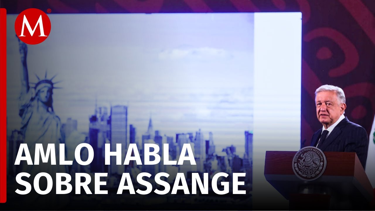 AMLO celebra liberación de Assange: Conoce su reacción en La Mañanera