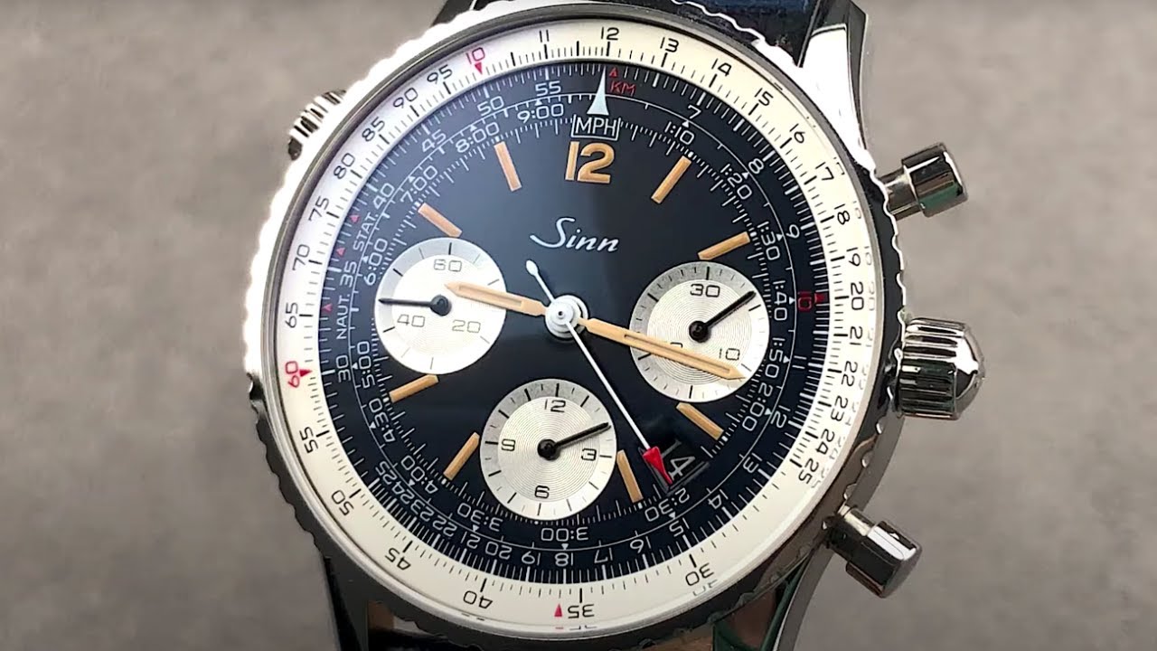 Sinn 903 St B E "Navitimer" Chronograph 903.045 Sinn Watch Review