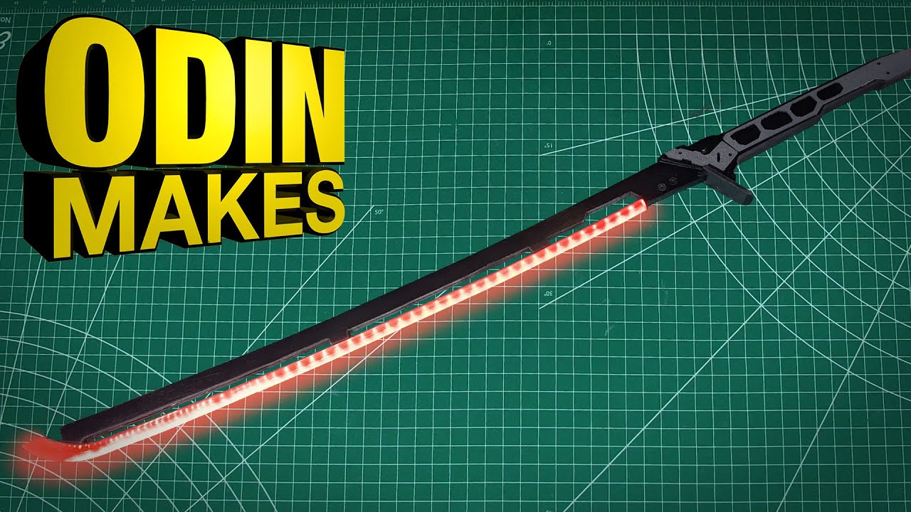 Odin Makes: Arasaka Thermal Katana from Cyberpunk 2077