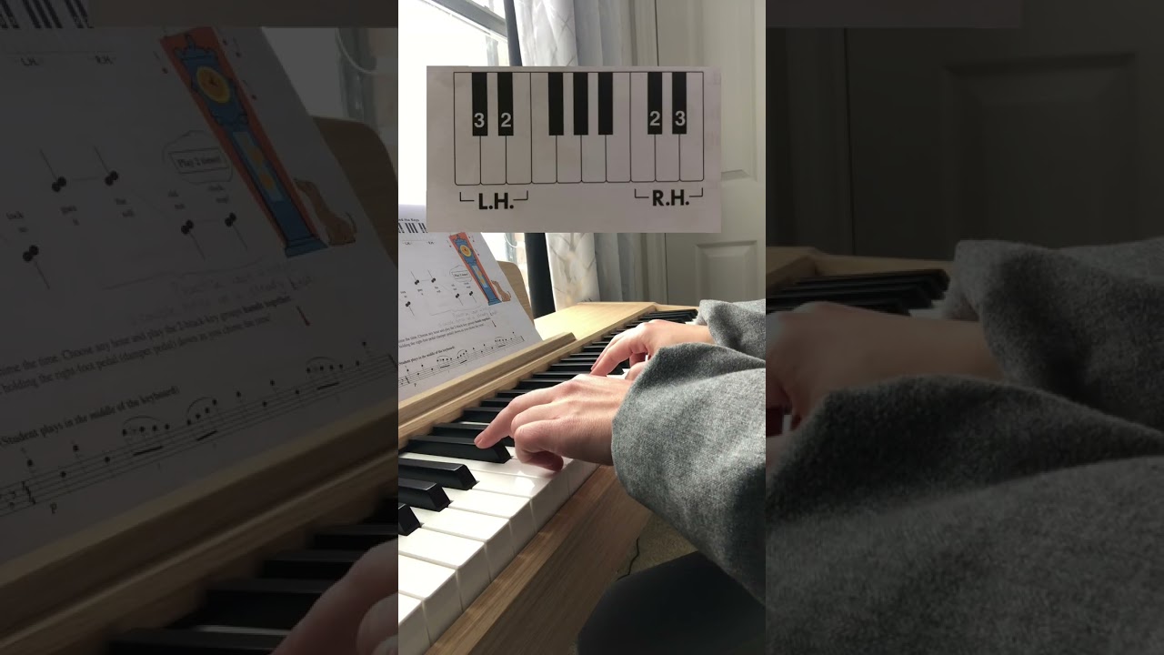 Beginner Piano Lesson 1 for kids 
