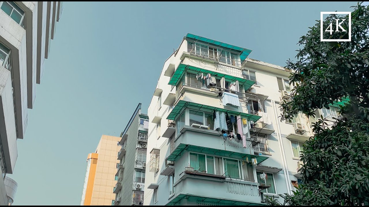 「4K」China's old residential area walk around | China travel