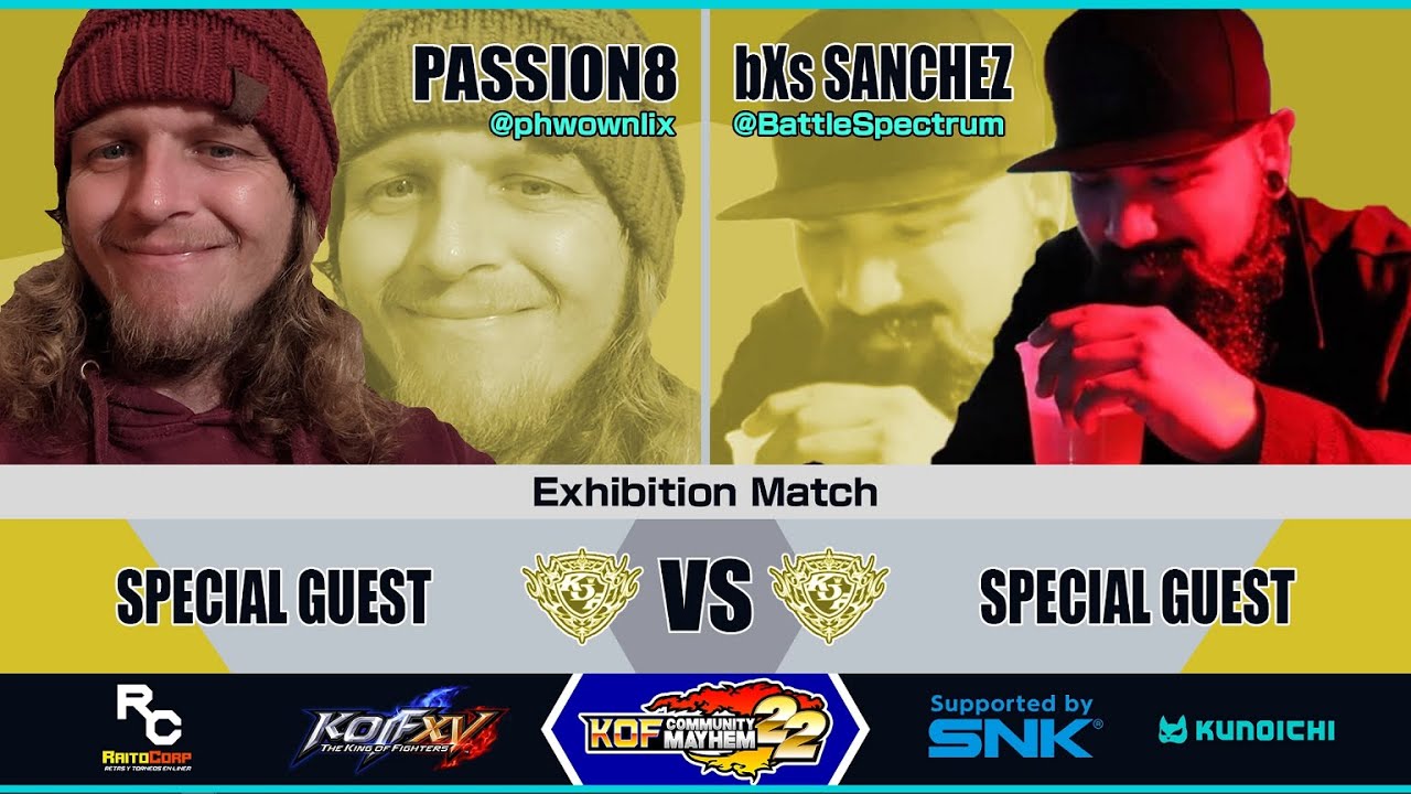 KOF Community Mayhem 22 Exhibition Passion_N8 vs. bXs Sanchez