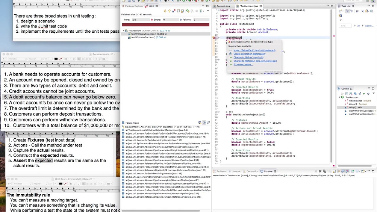 Bugs in test case and application - Part 6 Unit Testing in Java Series