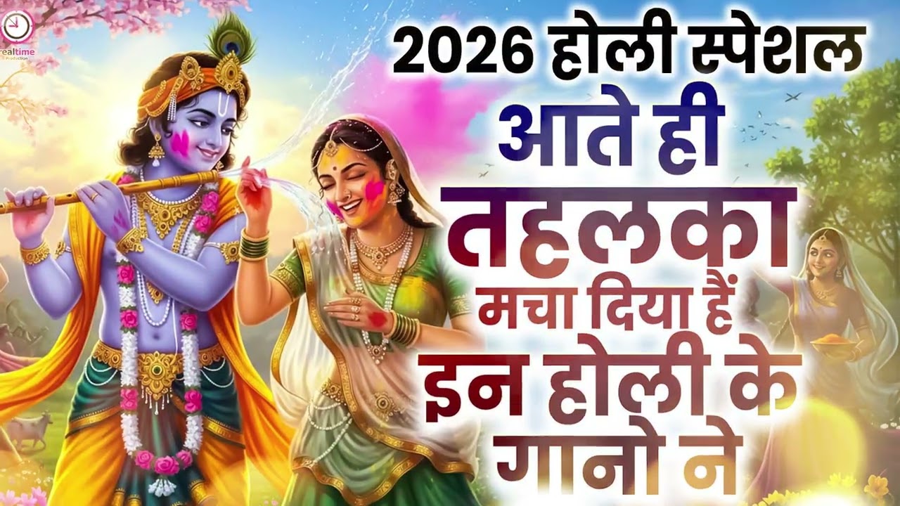 2026 के होली भजन Nonstop Holi Bhajan 2026 |  Radha Krishna Holi Bhajan | 2026 New Holi Song