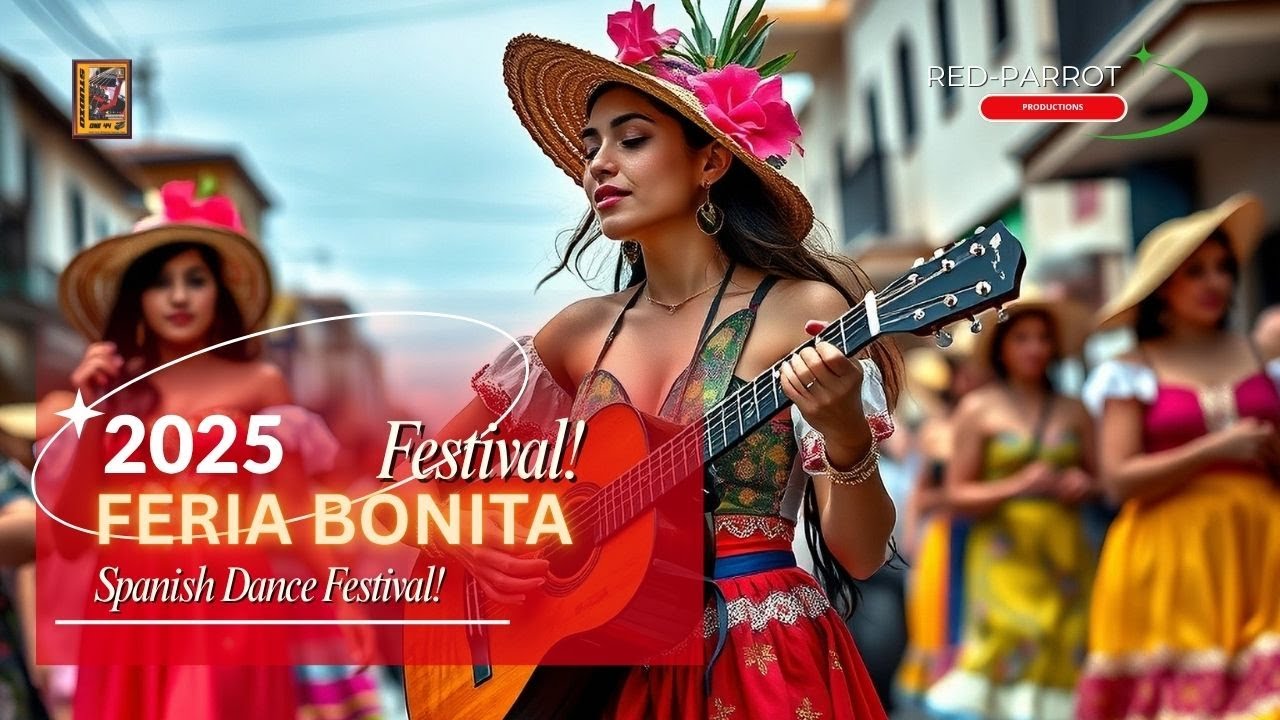 Niña bonita - Spanish Mix -2025 - ⎟Feria Bonita ⎜Salsa ⎟#Red Parrot Music
