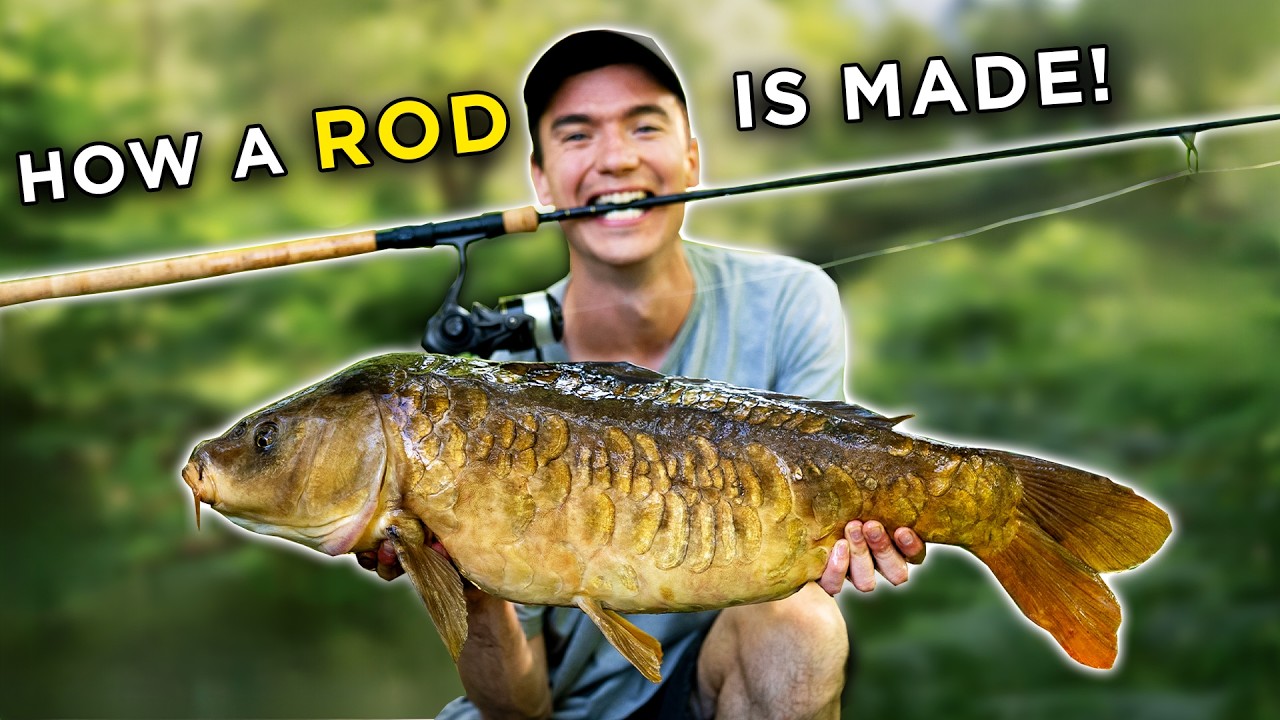 From Carbon to a BIG CATCH - How Fishing Rods are Made!