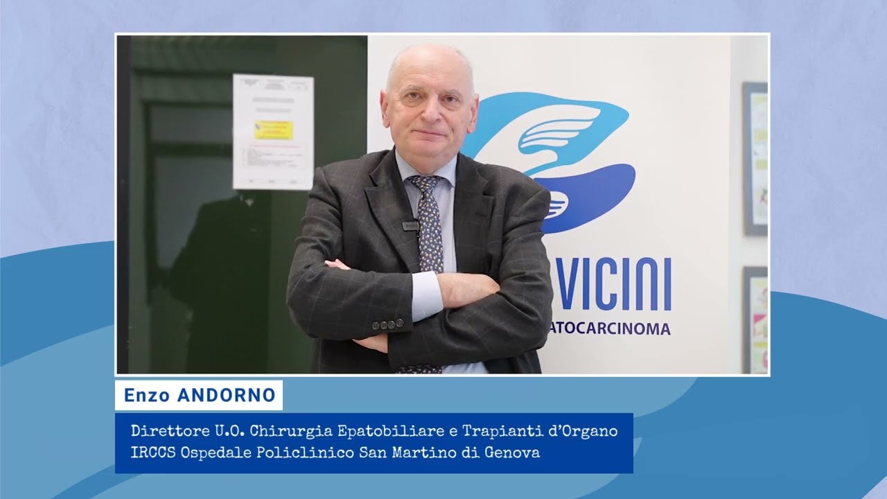 Roadshow epatocarcinoma Genova - Intervista a Enzo Andorno