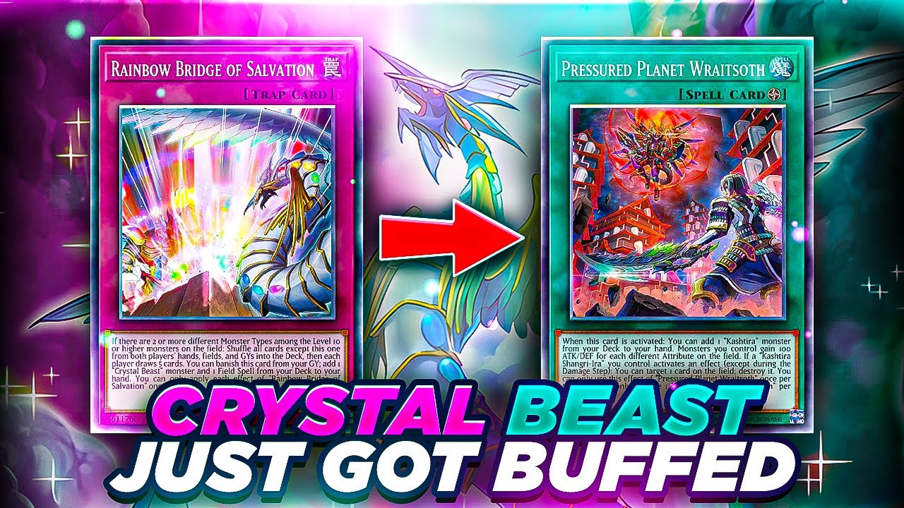Crystal Beast just got BUFFED in YuGiOh Master Duel - Deck Profile & Gameplay