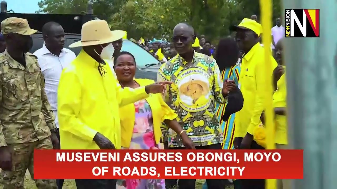 Мусевени заверяет Обонги и Мойо в вопросах дорог и электричества