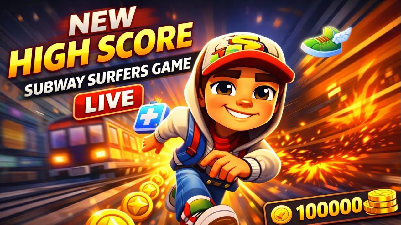 💥 Subway Surfers 🚀 LIVE || 10 M SCORE CHALLENGE 2000 COINS 💰 #subwaysurfers #live #shorts #trending