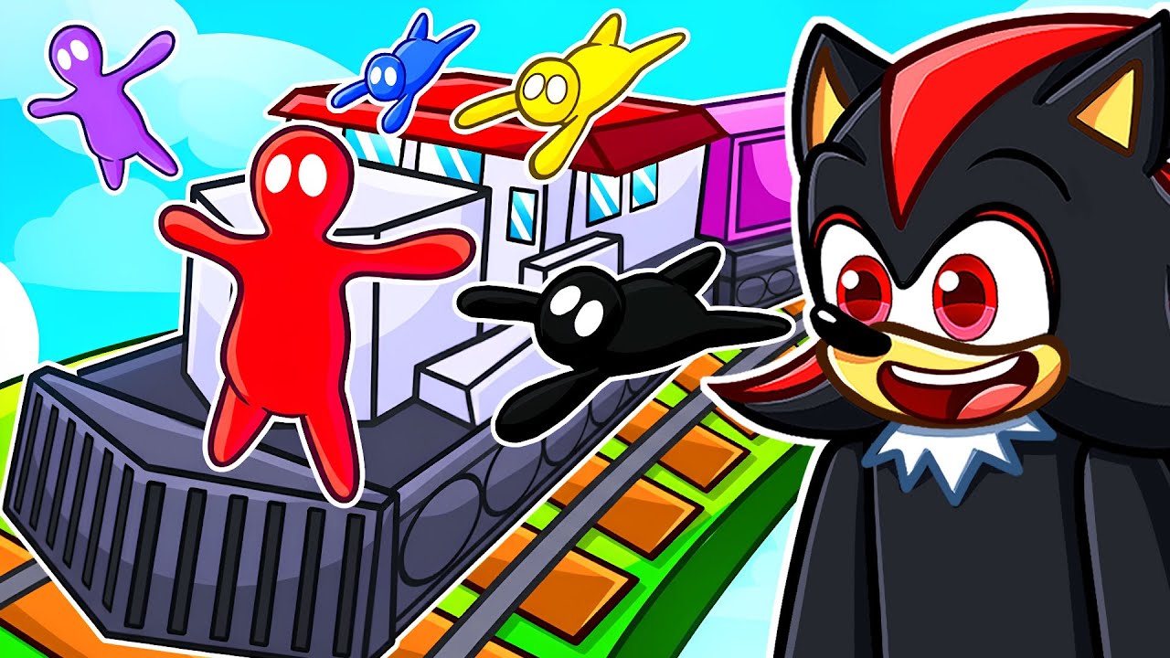shadow vs 1 TRAIN… (GANG BEASTS)