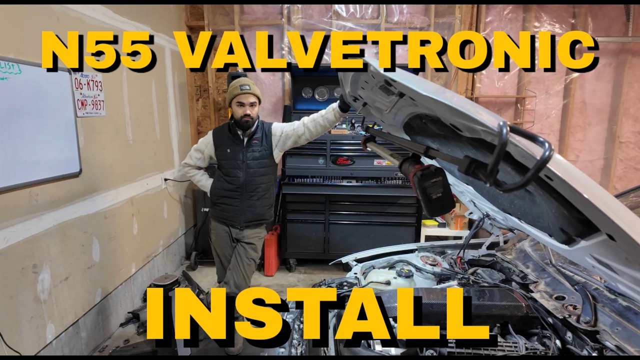 Valvetronic motor install (F30 Build EP:2)