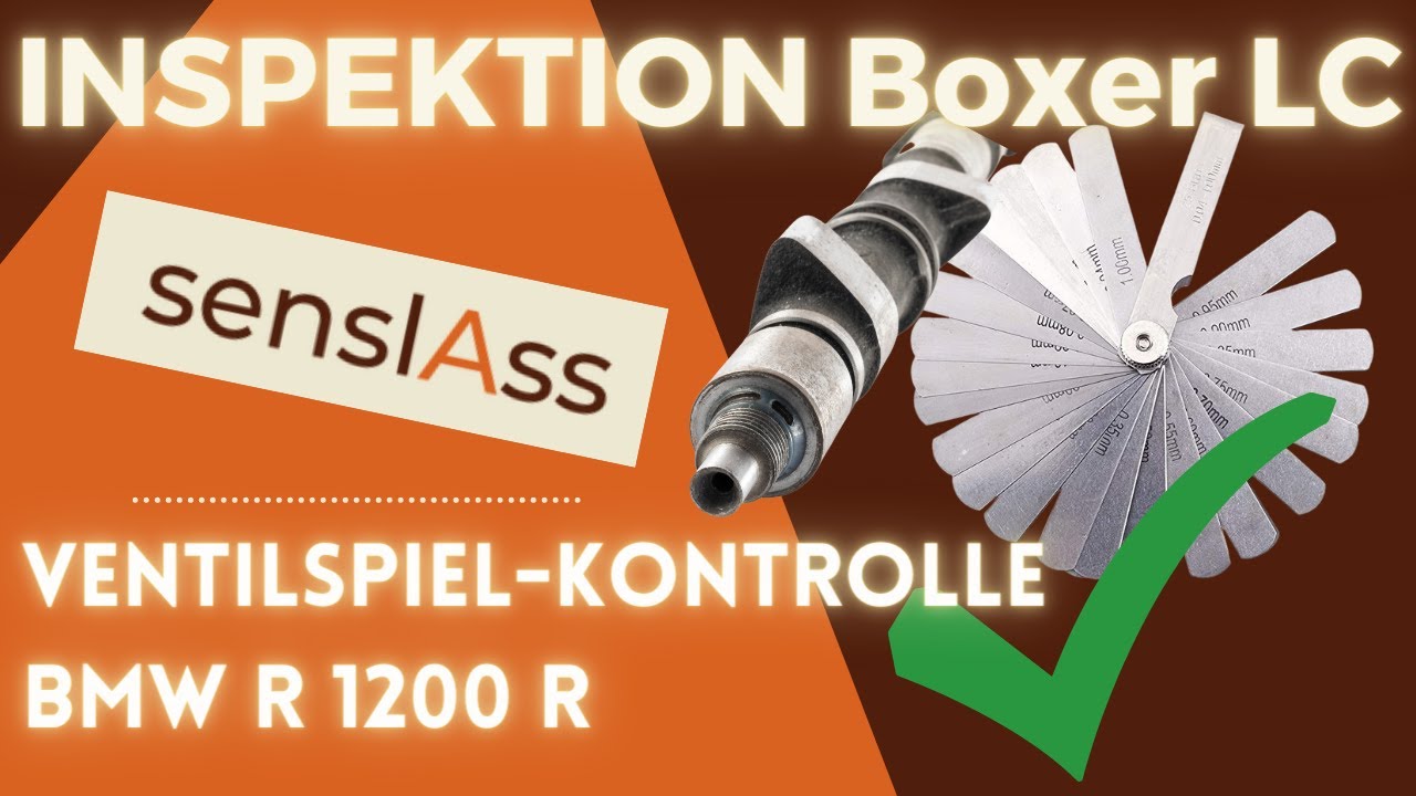 Ventilspielkontrolle an einer BMW R 1200R LC | so einfach ist es wirlich  #senslass #bmw #r1200rlc