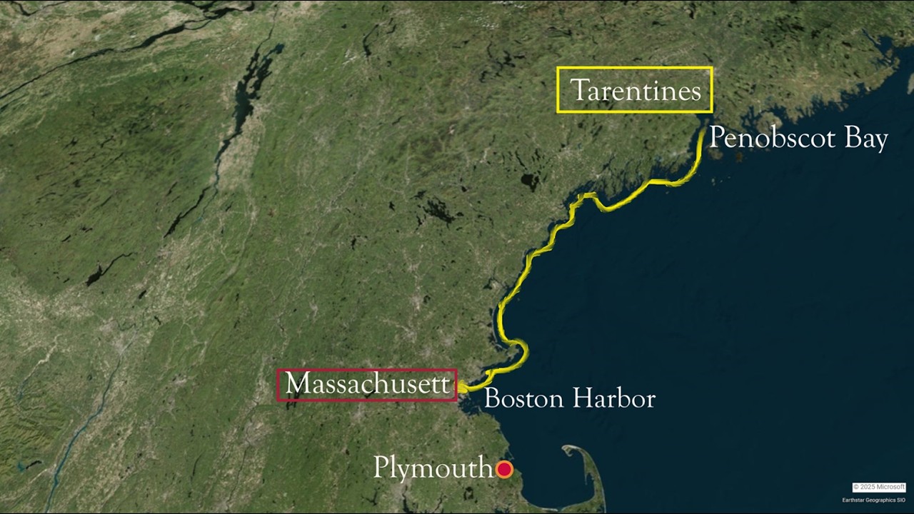 Mayflower Pilgrims, Part 5: Thanksgiving at Plymouth | 1621 | Corbitant, the Massachusett, Nauset