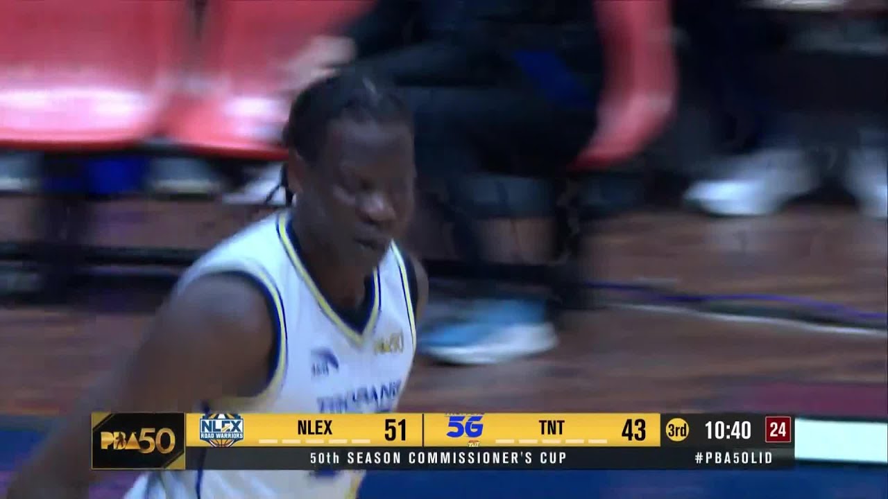 Bol Bol LEADS SCORING CHARGE 🔥 for TNT vs NLEX in 3Q | PBA Season 50 Commissioner&rsquo;s Cup
