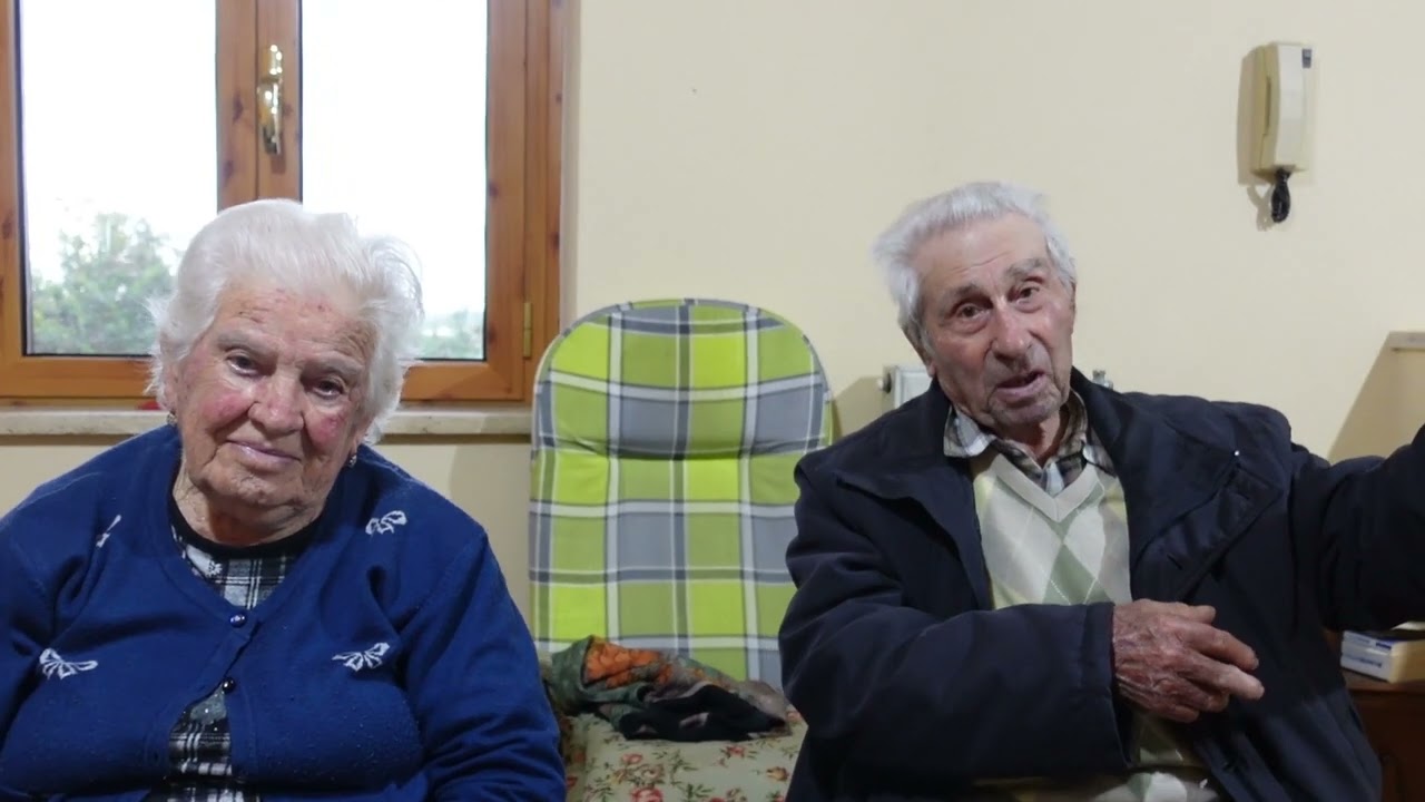 Enzo Volpi e Giuseppina Camilli, ex pastori transumanti di Jenne