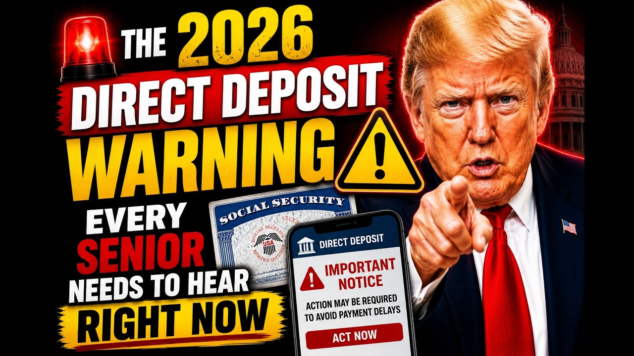 The 2026 Direct Deposit Warning Every Senior Needs to Hear Right Now
