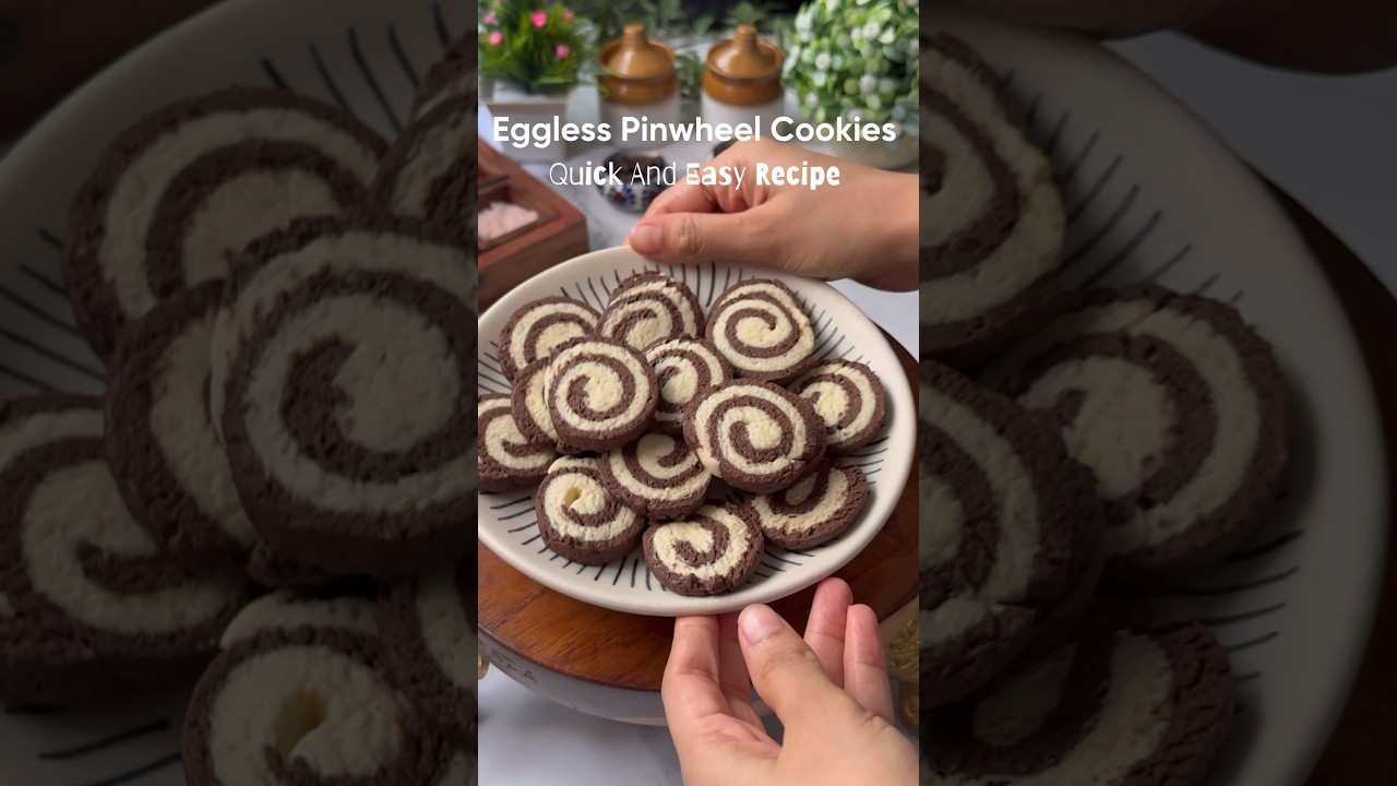 Eggless Pinwheels Cookies | Rakshabandhan Special #shorts #ytshorts #viral #trending #rakshabandhan