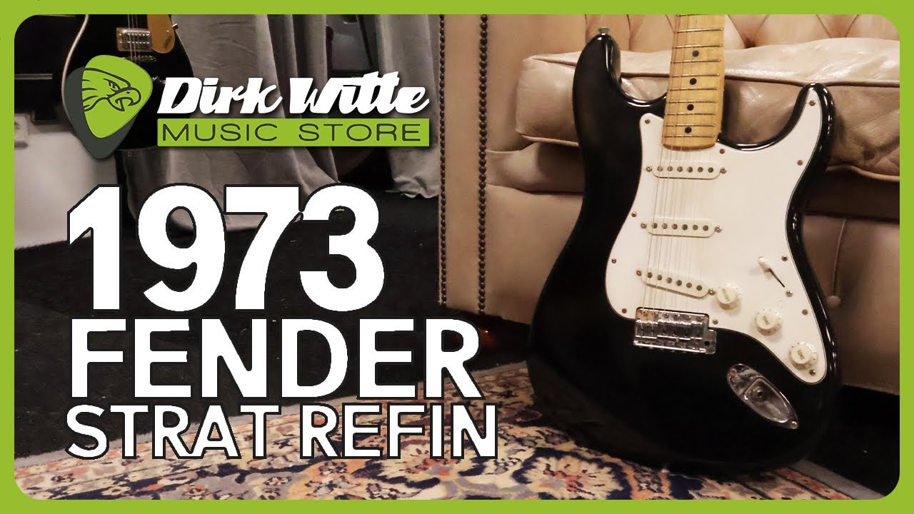Dirk Witte | 1973 Fender Stratocaster (Black Refin)