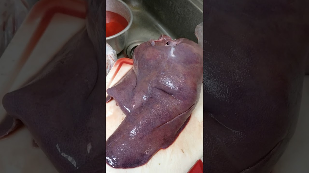 How to Wash Pig Liver 如何清洗猪肝 so it’s Tender and Juicy by Chien Fu Liao