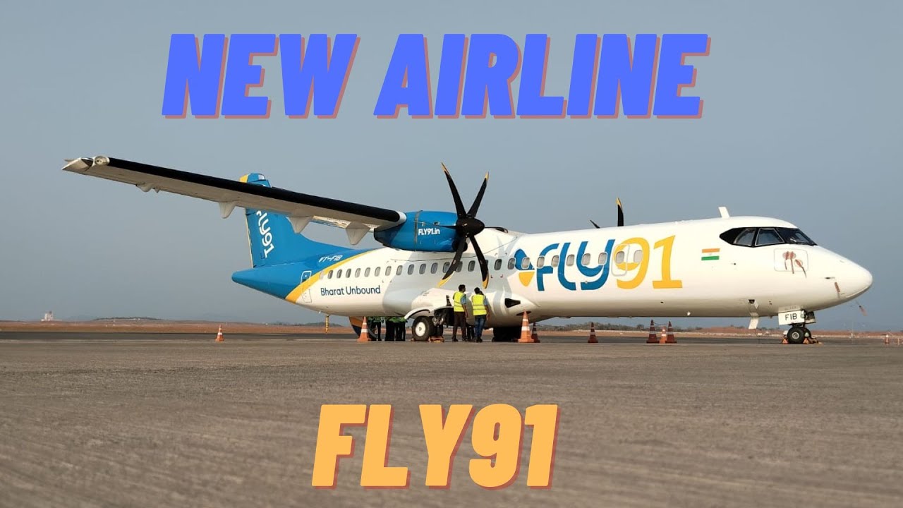 FLY91 Inaugural Flight | Goa - Bengaluru | VT-FIB | IC 1924