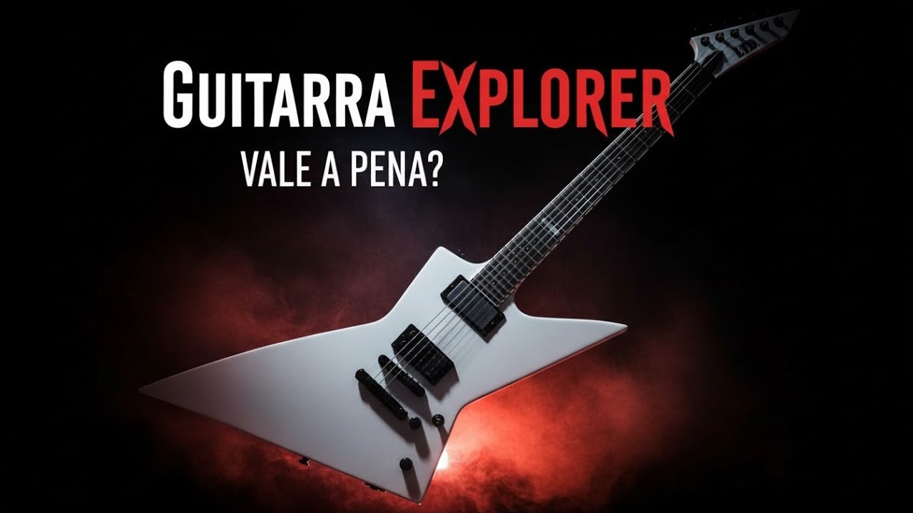 Guitarra Explorer: Estilo Extremo Vale a Pena? Prós e Contras do Modelo Mais Ousado do Rock