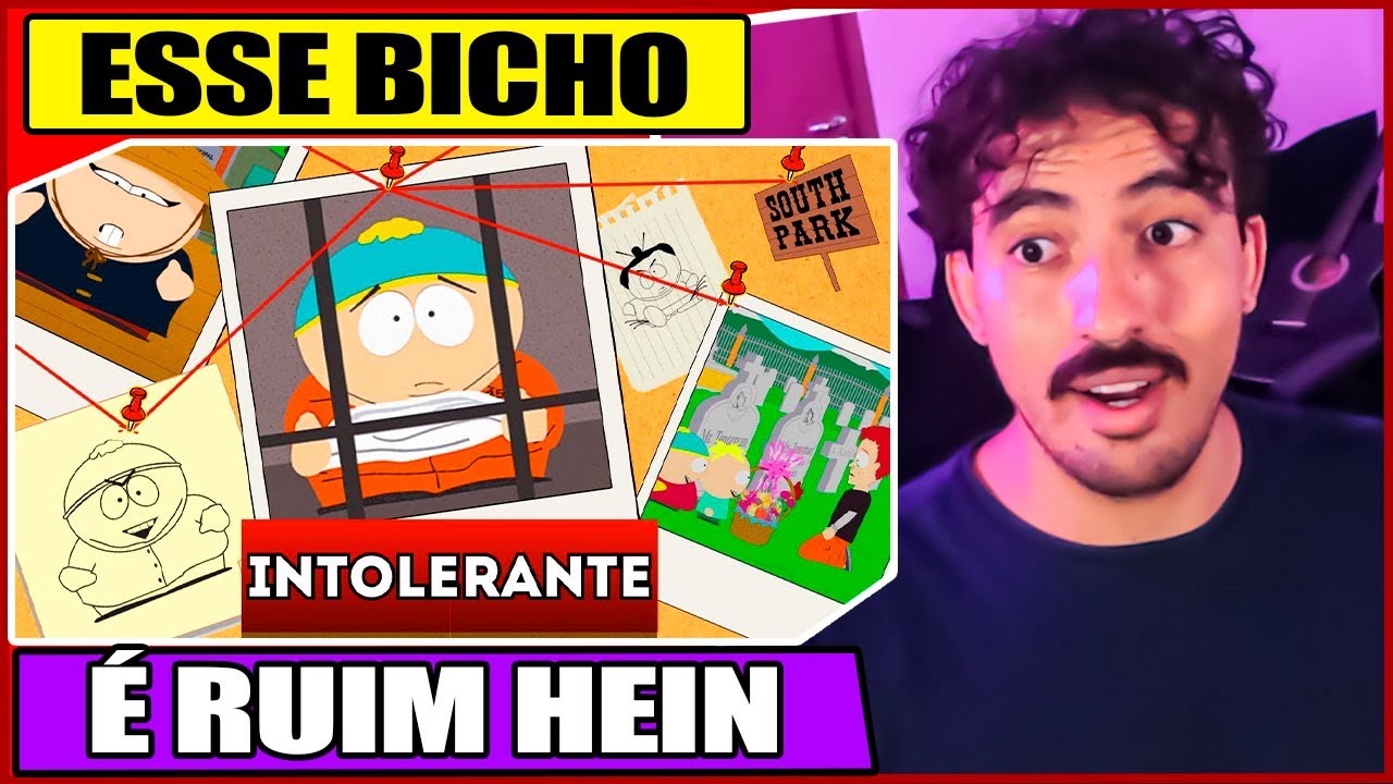 TODOS os CRIMES cometidos por ERIC CARTMAN | South Park | Leozin React