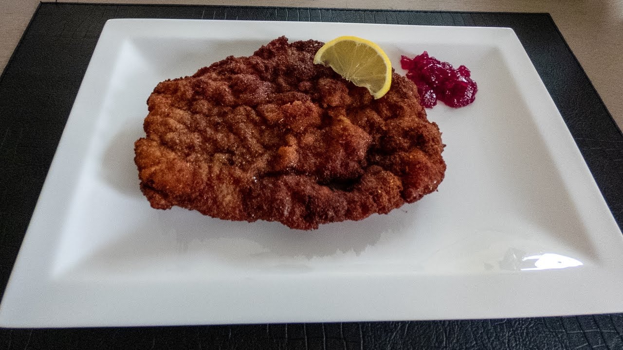 Schnitzel bakken