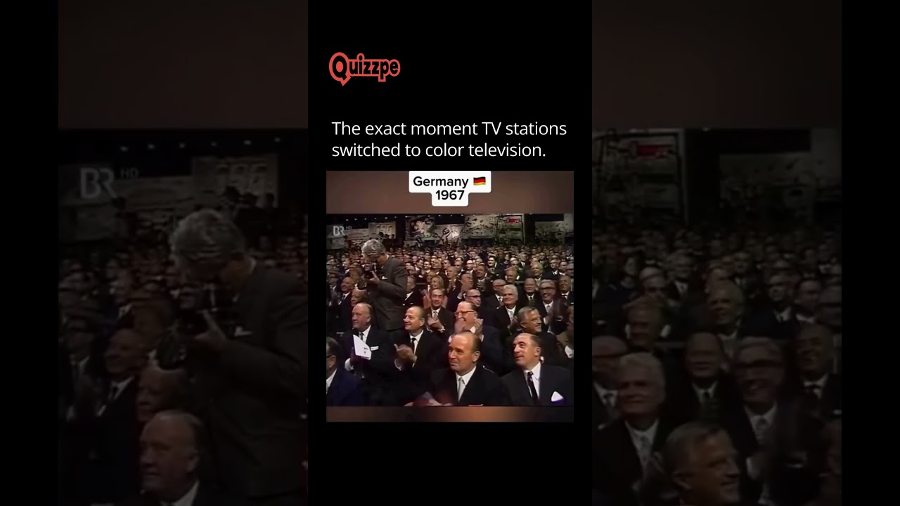 How Different Countries Introduced the First Live Color TV 📺🌍 | A Journey Through Broadcast History