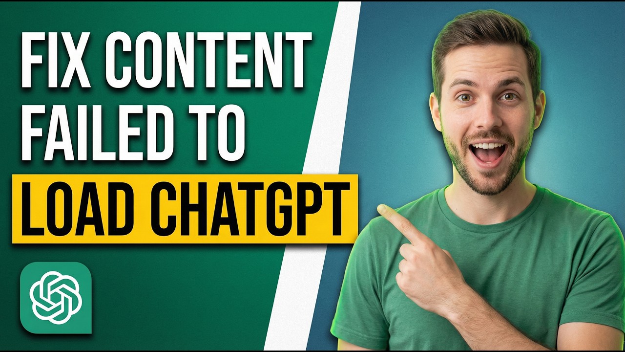 Как исправить ошибку &laquo;Контент не загружается&raquo; в ChatGPT (простое руководство)