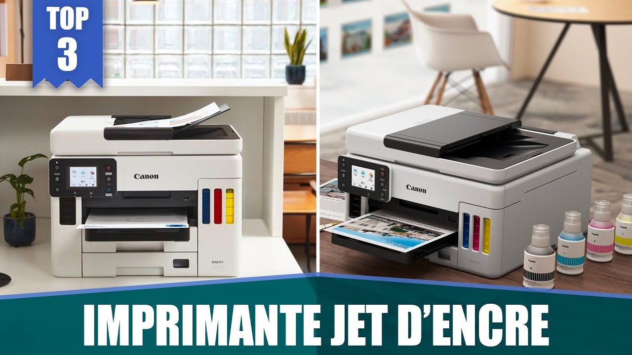 TOP 3 MEILLEURES IMPRIMANTES JET D&rsquo;ENCRE A RESERVOIR (TANK)