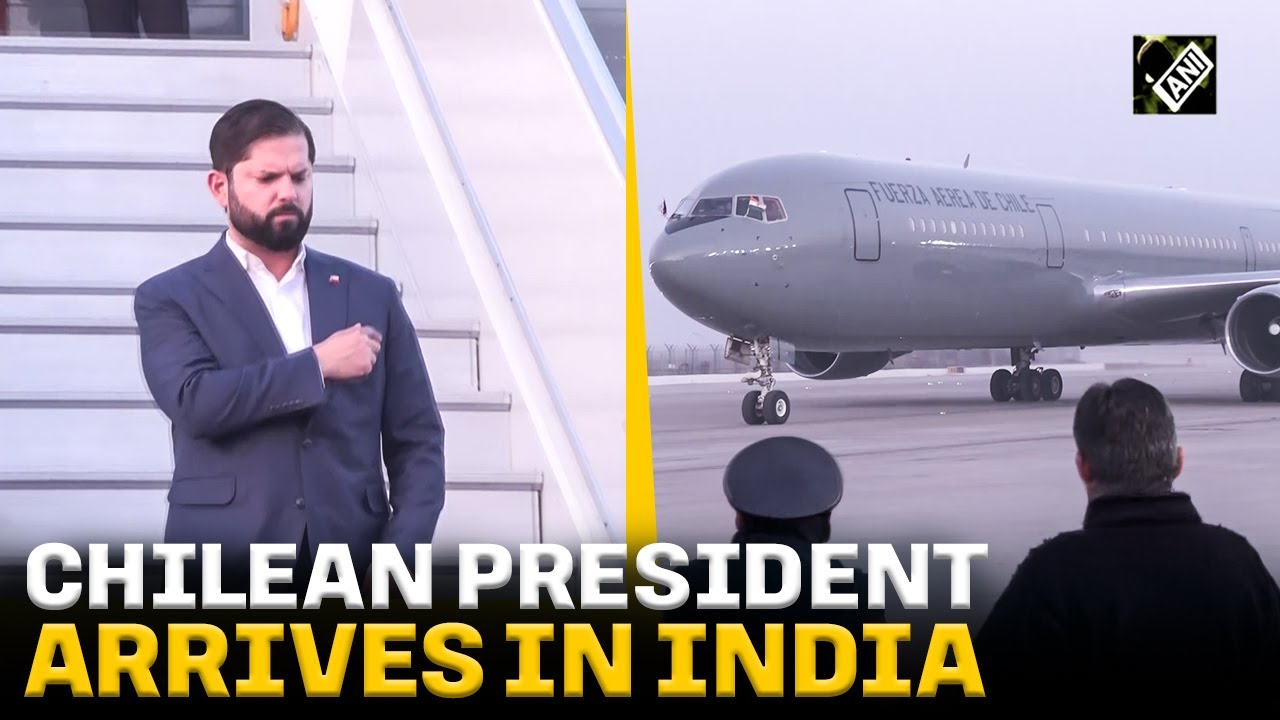 Chilean President Gabriel Boric Font marks his first visit to India, receives ceremonial welcome