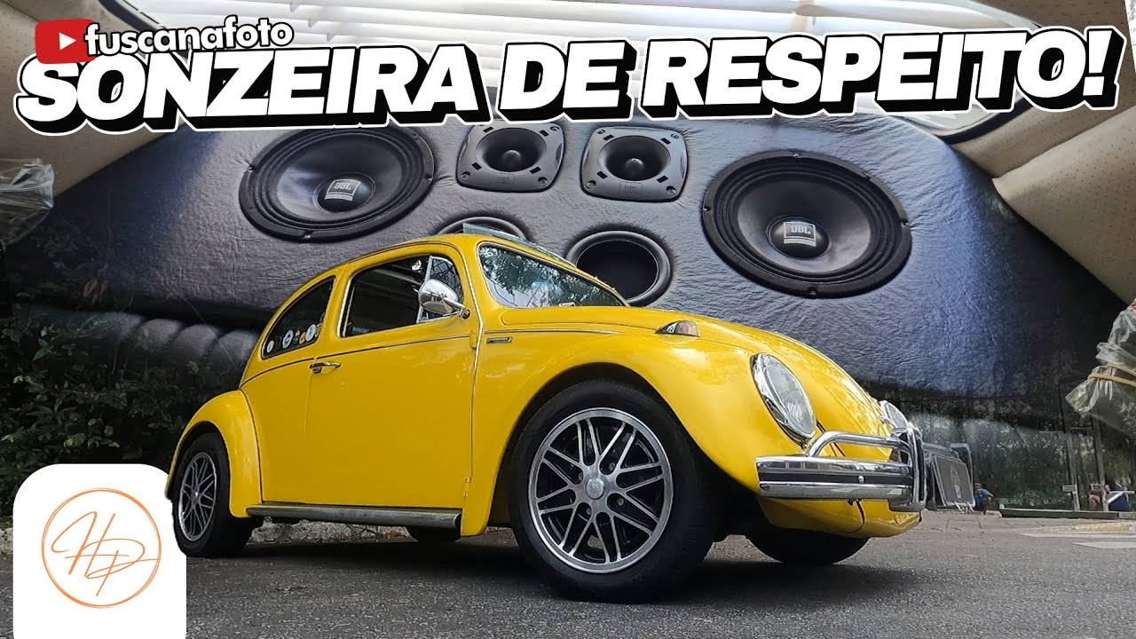 SONZEIRA DE RESPEITO! ALTA POTÊNCIA E QUALIDADE HARD POWER AGORA NO SOM DO SEU FUSCA – Fusca na Foto