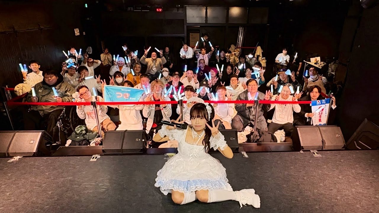 つき初めての生誕祭を密着‼️【ゲスト：あゆゆ、睡花、はに】