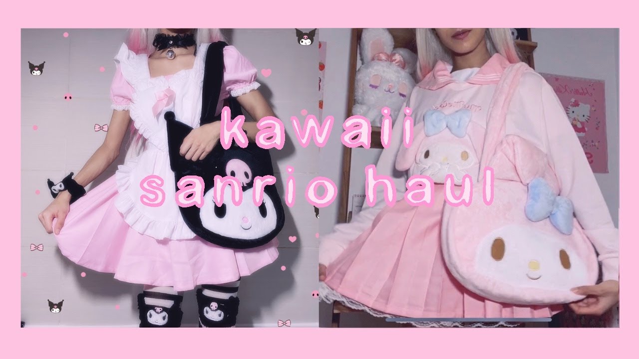 huge sanrio haul ♡ kawaii shopping ♡⁎⁺˳✧༚