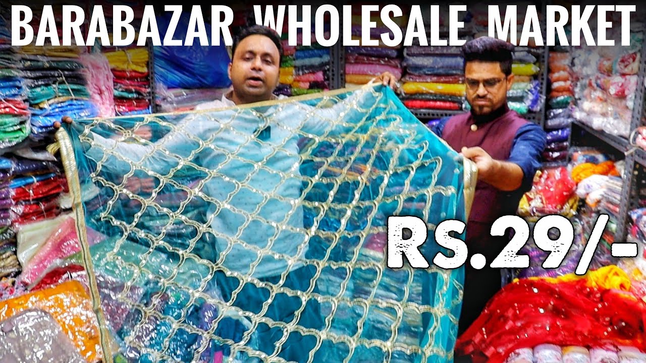 Dupatta Wholesale Market in Kolkata 🔥| Cotton / Fancy / Wedding / Hijab / Scarf / Pakistani Dupatta