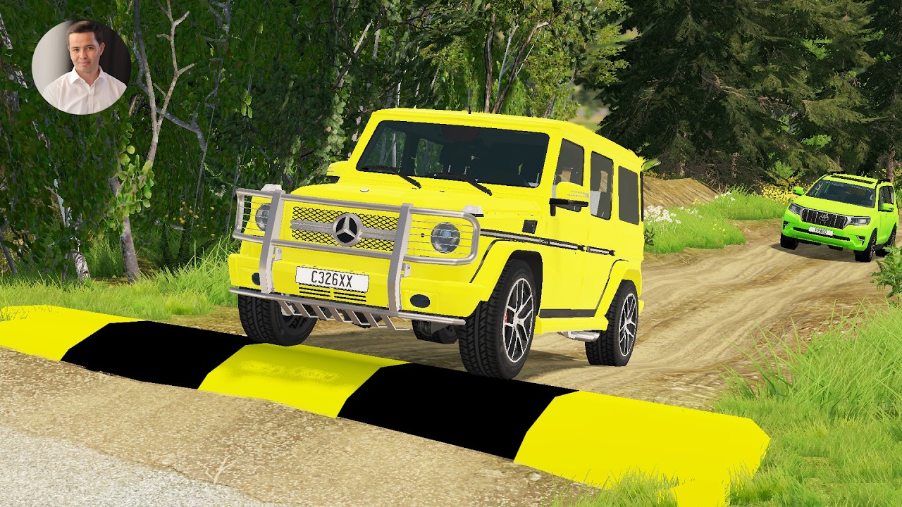 Cars vs Speed Bump  #0021
