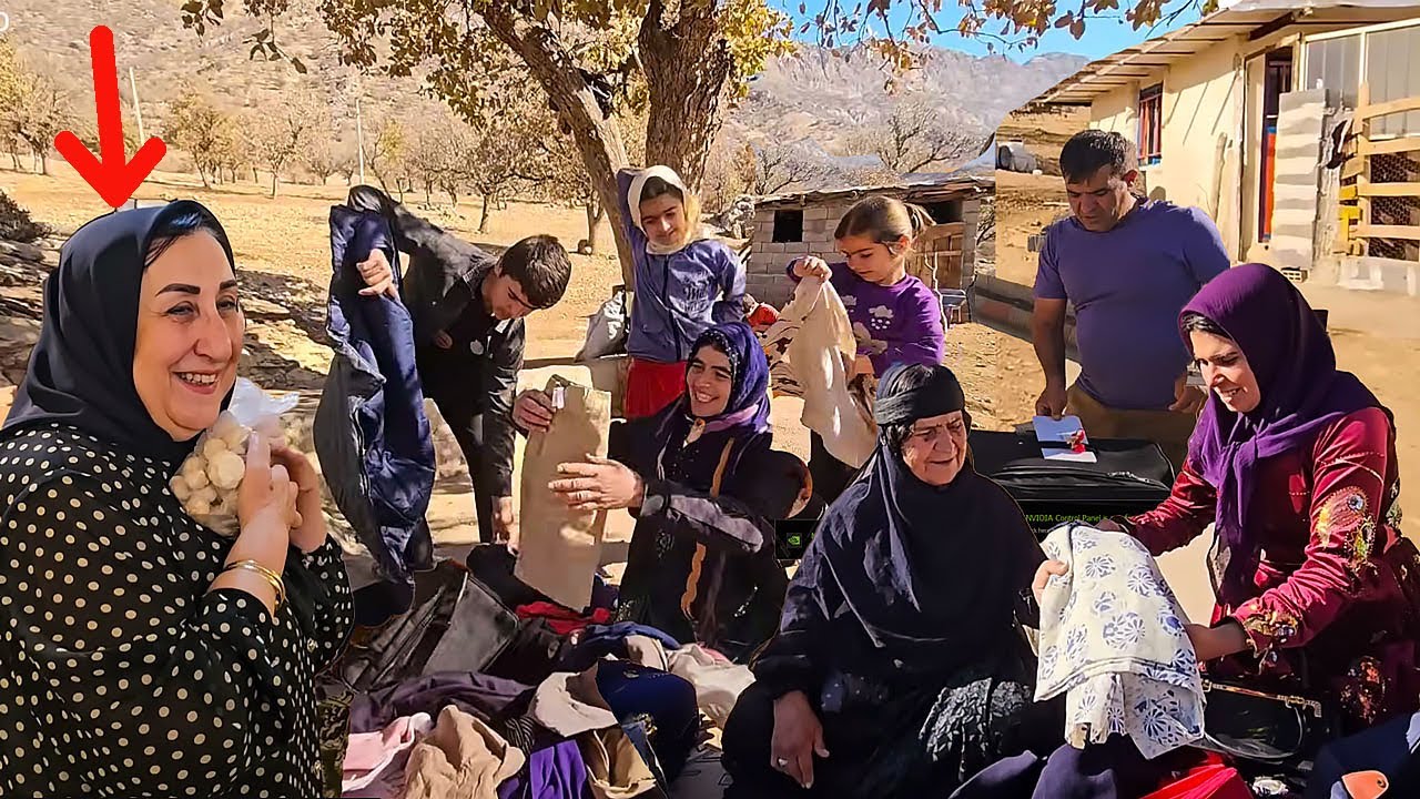 Special gifts from Australia for Akram's family