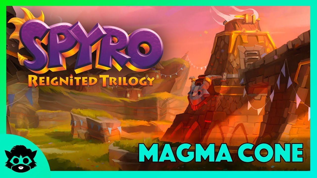 Spyro 2 (Reignited) | Part 17: Magma Cone 100% (All Gems & Orbs)