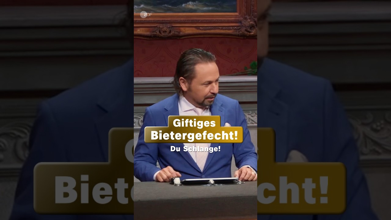 Giftige Stichelei in Verhandlung, aber sie antwortet mit Scheinen. | Bares f&uuml;r Rares XXL #shorts