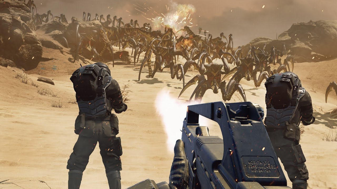 Starship Troopers Extermination | Horde Mission Gameplay 