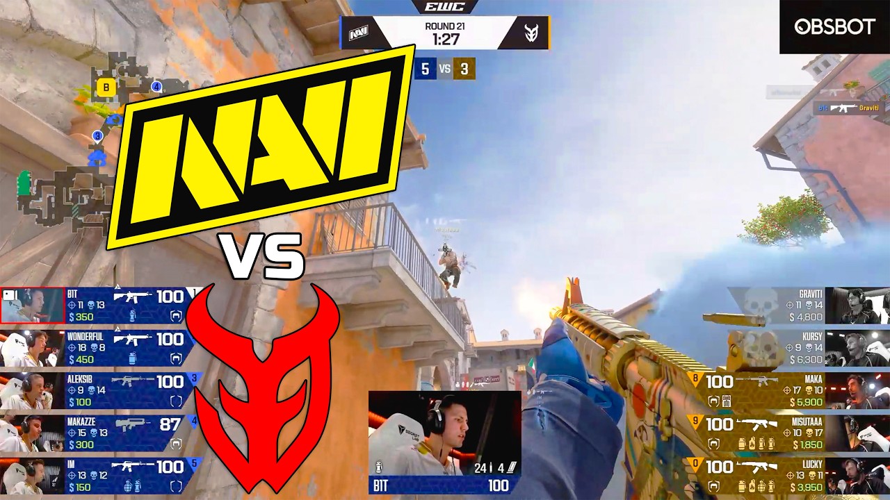 OPENING MATCH! NaVi vs 3DMAX - Highlights - Esports World Cup 2026 Group Stage - CS2