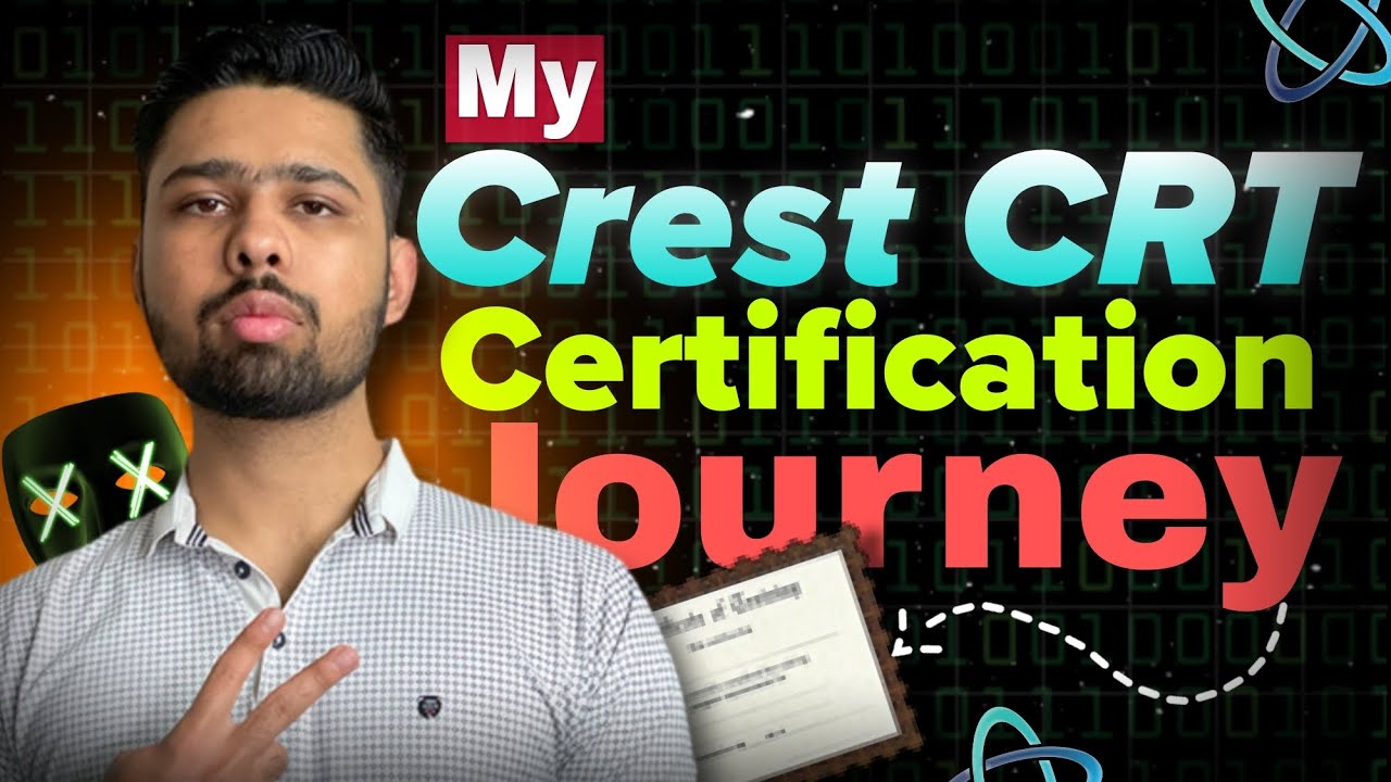 My CRT Certification Journey