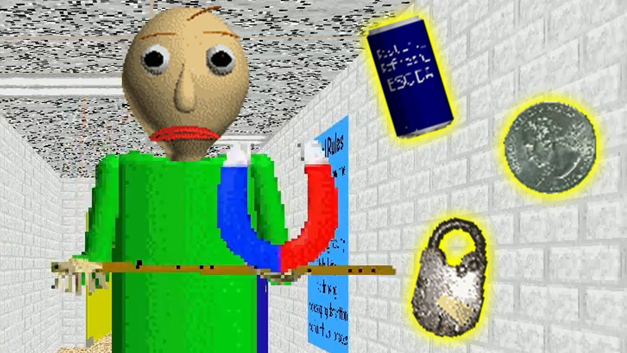 Baldi Has A Magnet