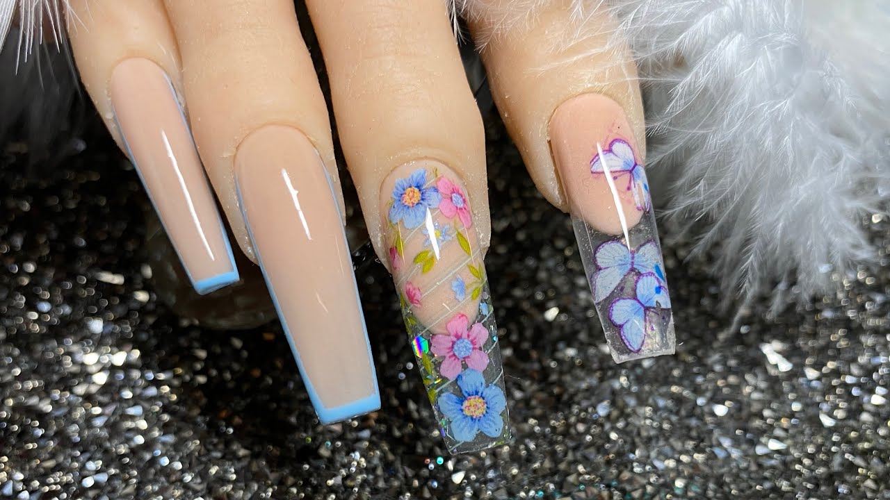 Mariposas y Flores / Trending Nails.