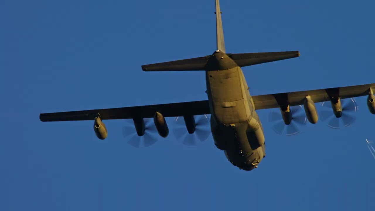 C-130J Hercs Magic Hour & Nightwork Prep @ Aerospace Valley