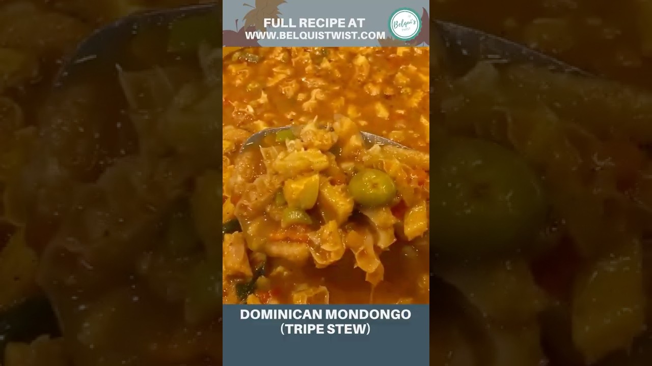 Доминиканский Мондонго (тушёный рубец) #шорты