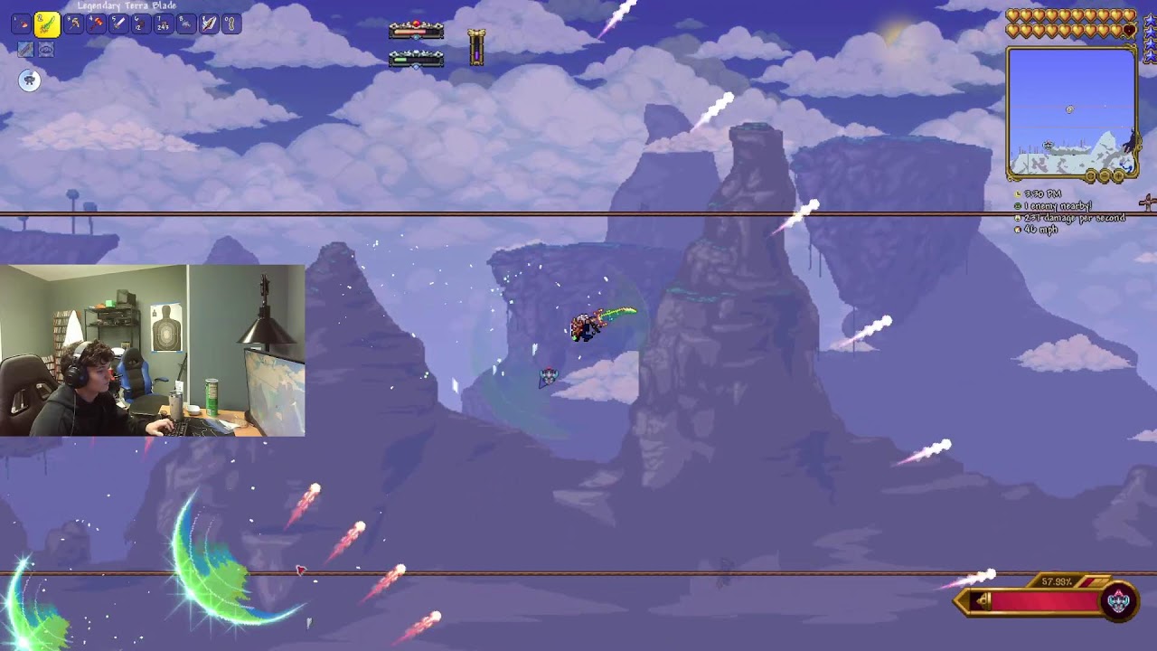 Terraria infernum mode - melee playthrough